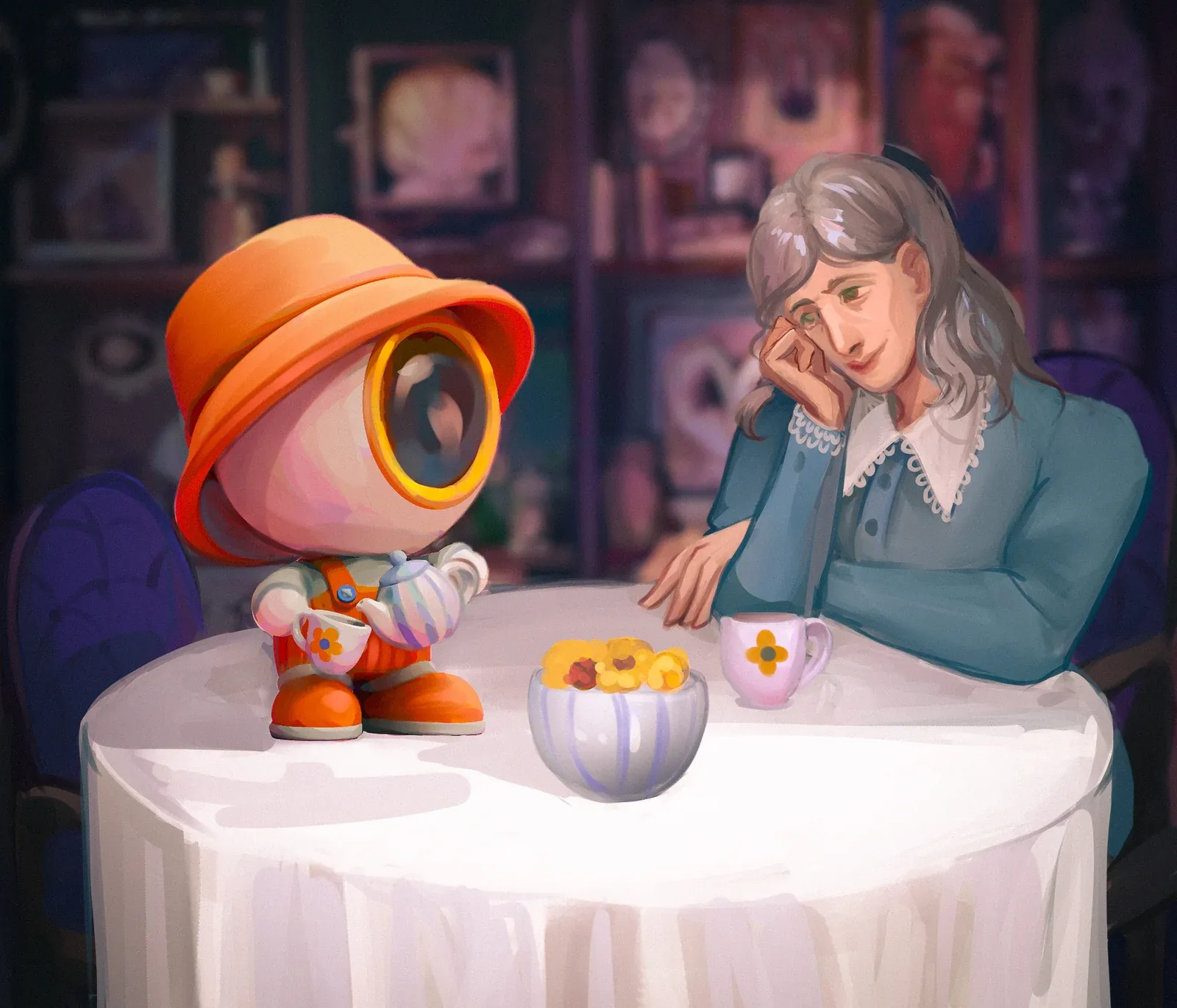Illustration — 4 · A House of Souvenirs