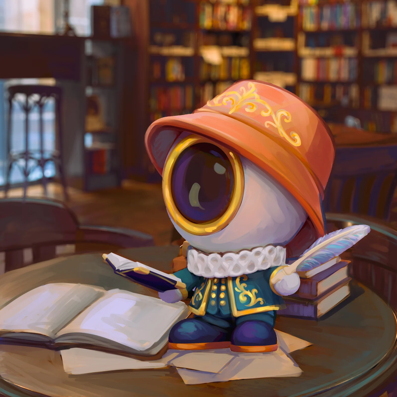 Illustration — 6 · The Bookshop
